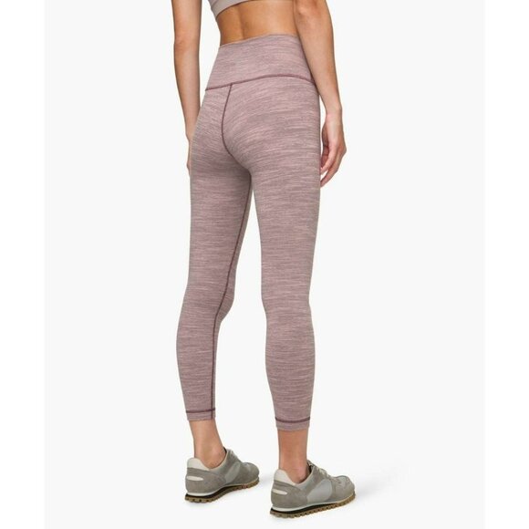 Lululemon Wee Are From Space Frosted Mulberry Wunder Under High-Rise Tight 25" 2 - Picture 3 of 14